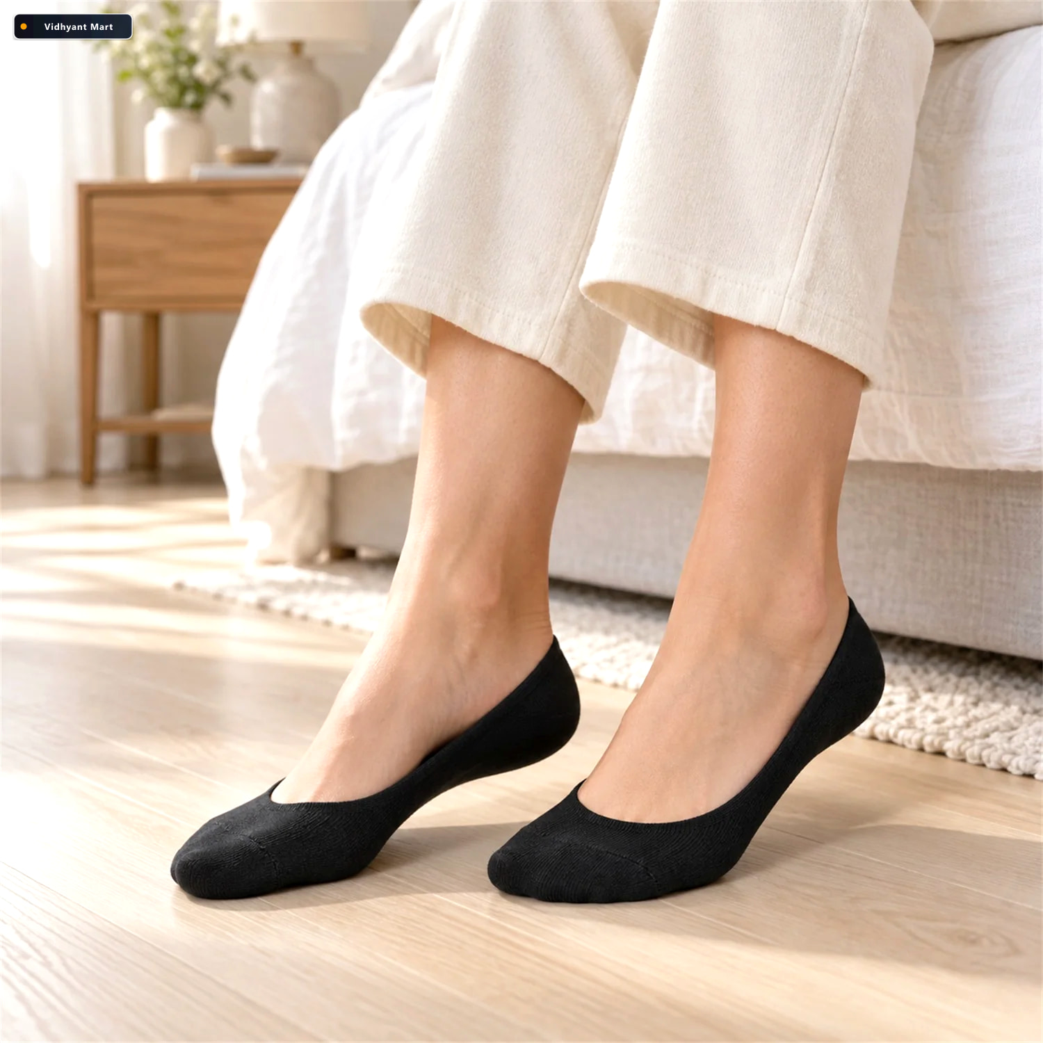 Vidhyant Mart Invisible Low Cut Loafer Socks For Comfortable Eve 3
