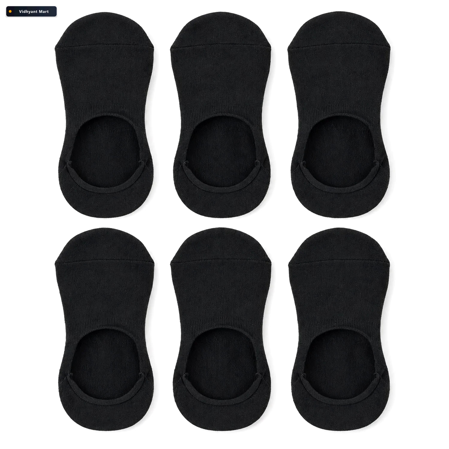 Vidhyant Mart Invisible Low Cut Loafer Socks For Comfortable Eve 4