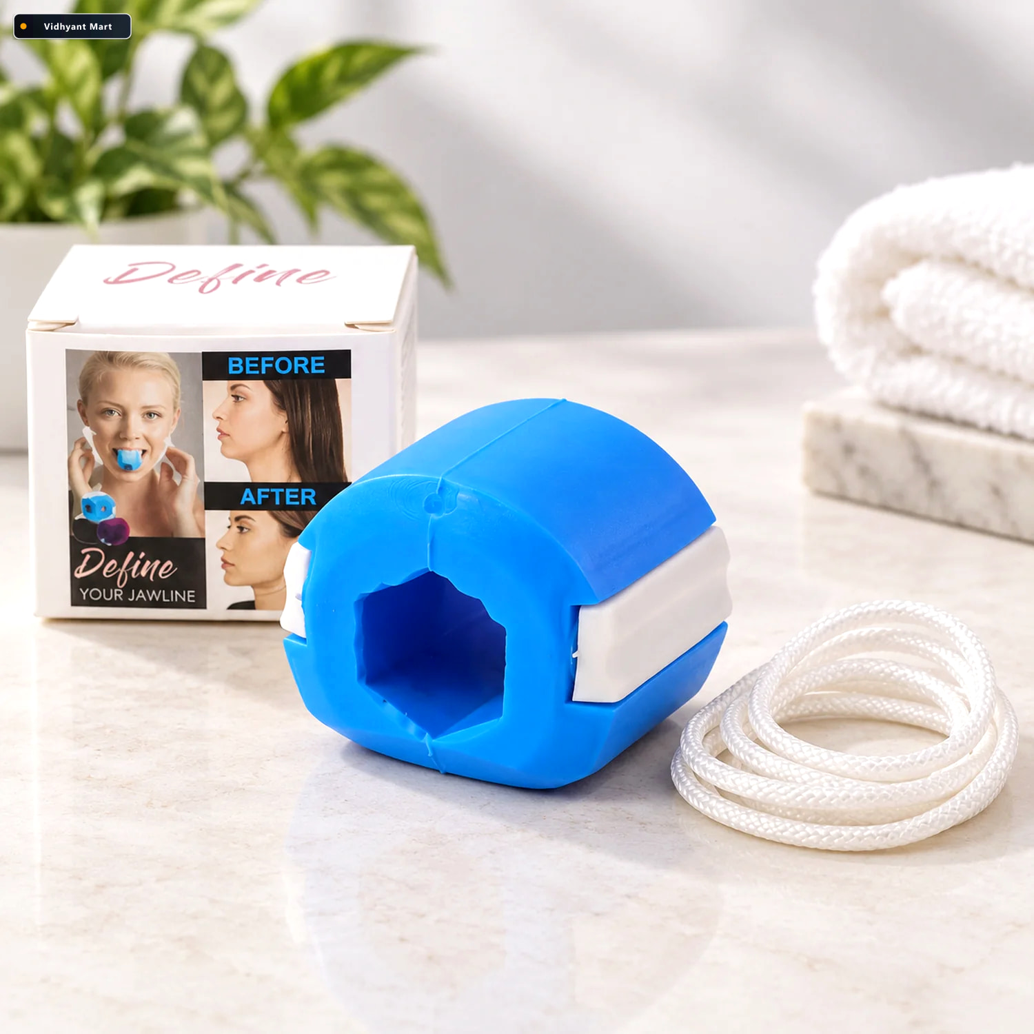 Vidhyant Mart Jawline Exerciser Dark Blue For Sculpting Defining 1