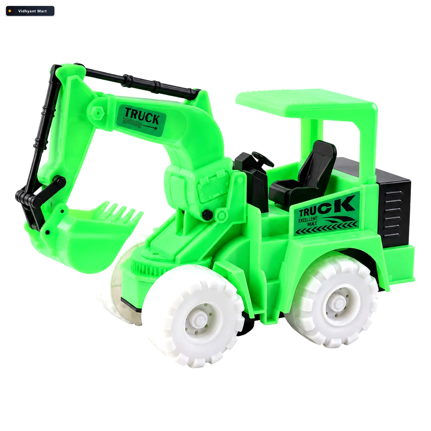 Vidhyant Mart Jcb Musical Excavator Truck Toy With Rgb Led Light 4