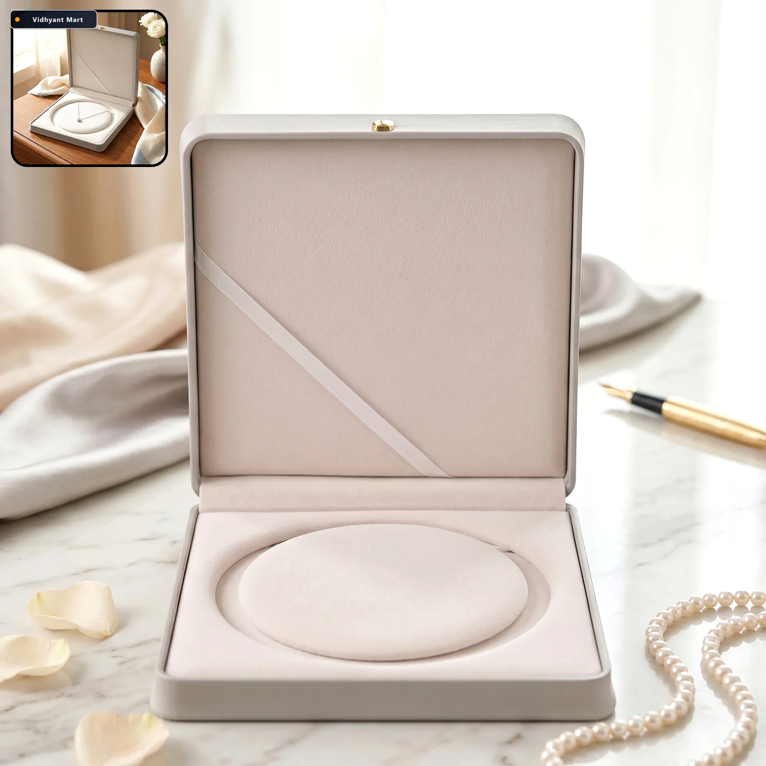 Vidhyant Mart Jewelry Gift Box Elegant Storage Presentation Solu 1