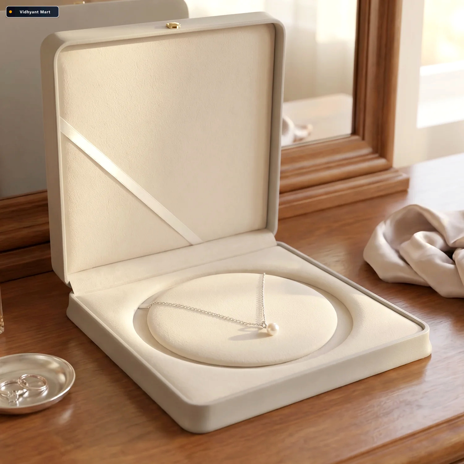 Vidhyant Mart Jewelry Gift Box Elegant Storage Presentation Solu 3