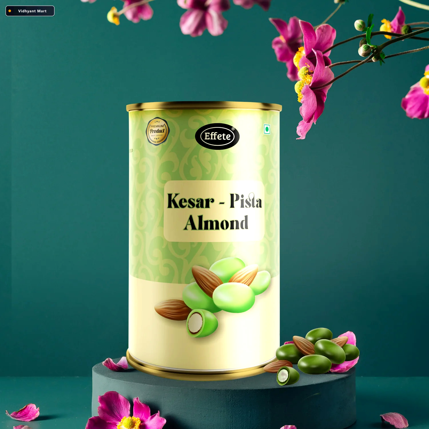 Vidhyant Mart Kesar Pista Almonds Chocolate Premium Festive Gift 2