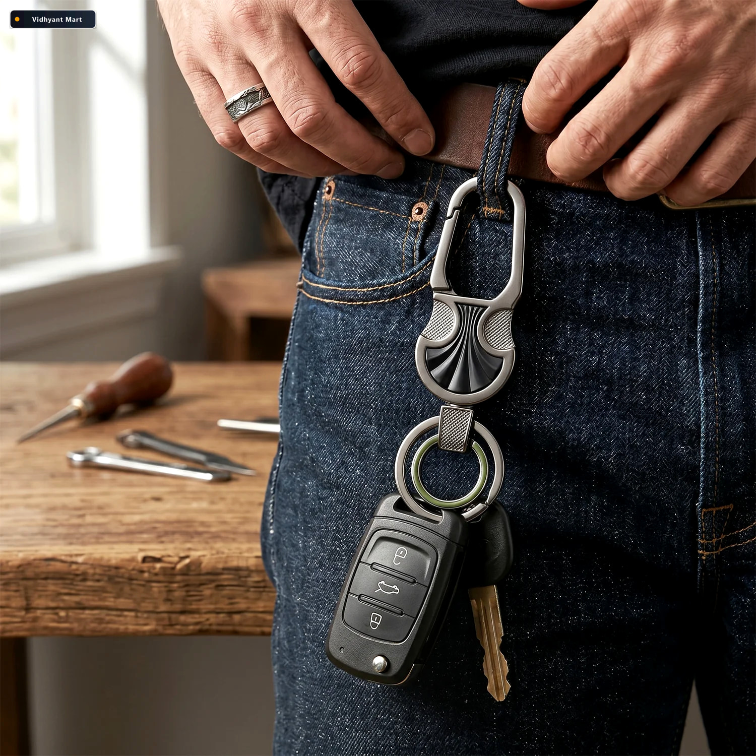 Vidhyant Mart Key Holder Secure Lock Clip For Reliable Key Manag 3
