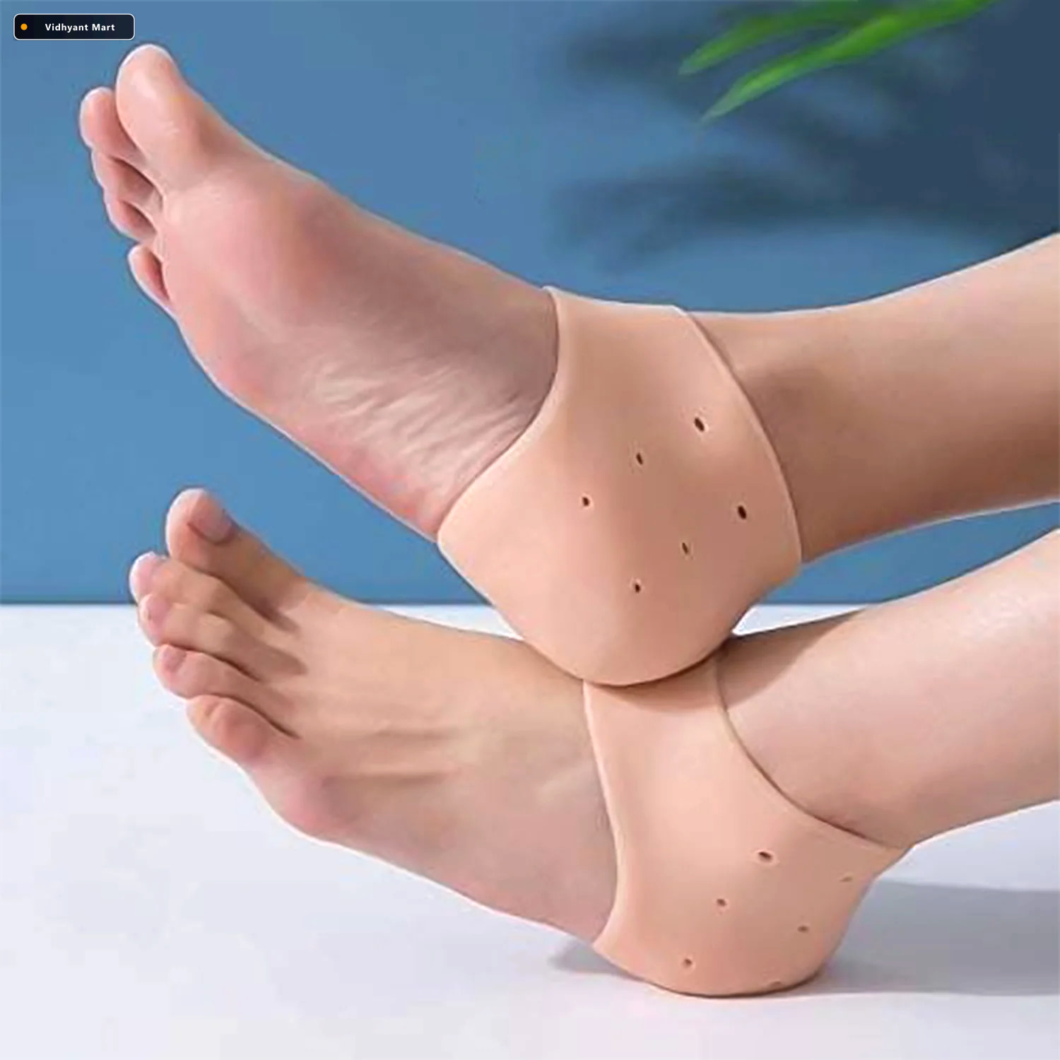Vidhyant Mart Kid Silicone Heel Protectors Soft Gel Cushions For 1