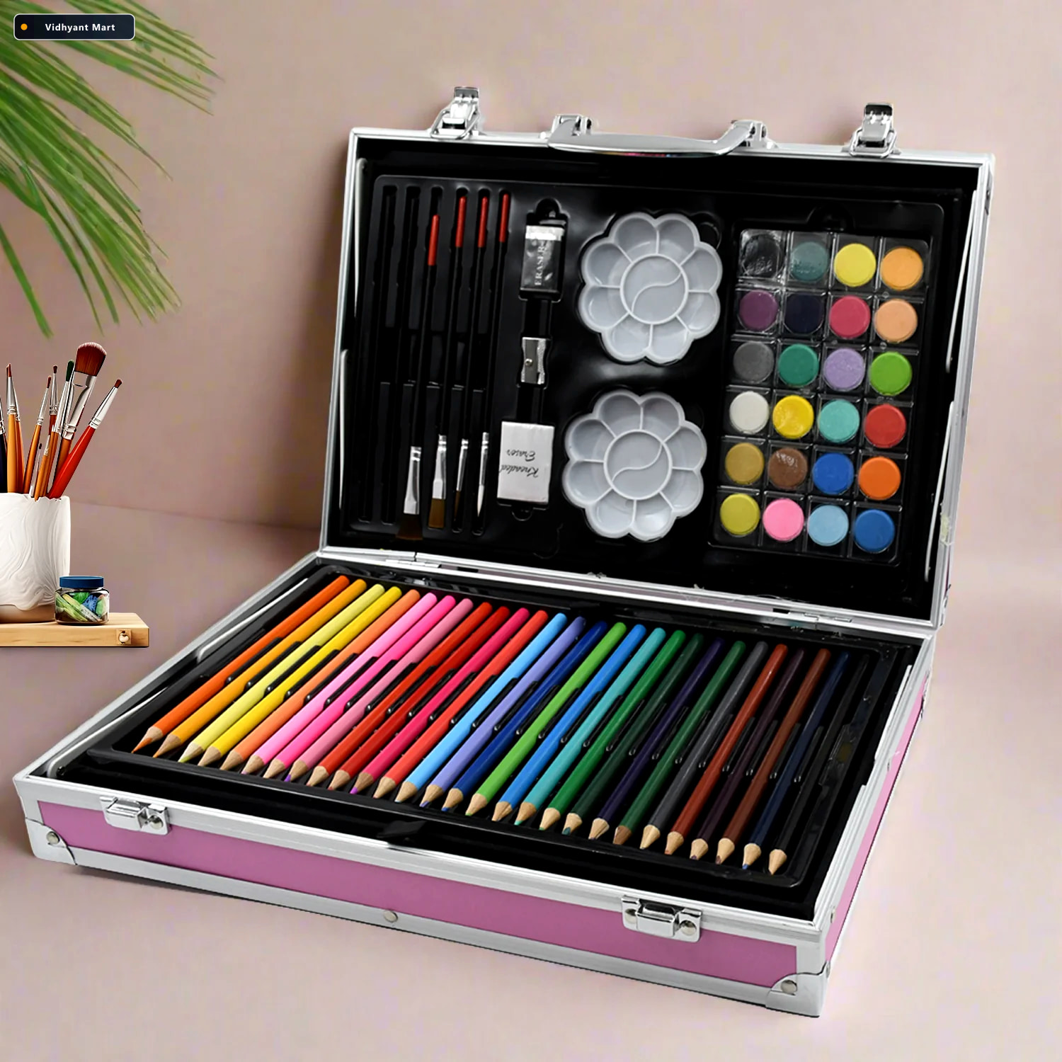 Vidhyant Mart Kids Art Set 145 Pcs Unicorn Drawing Painting Kit 1