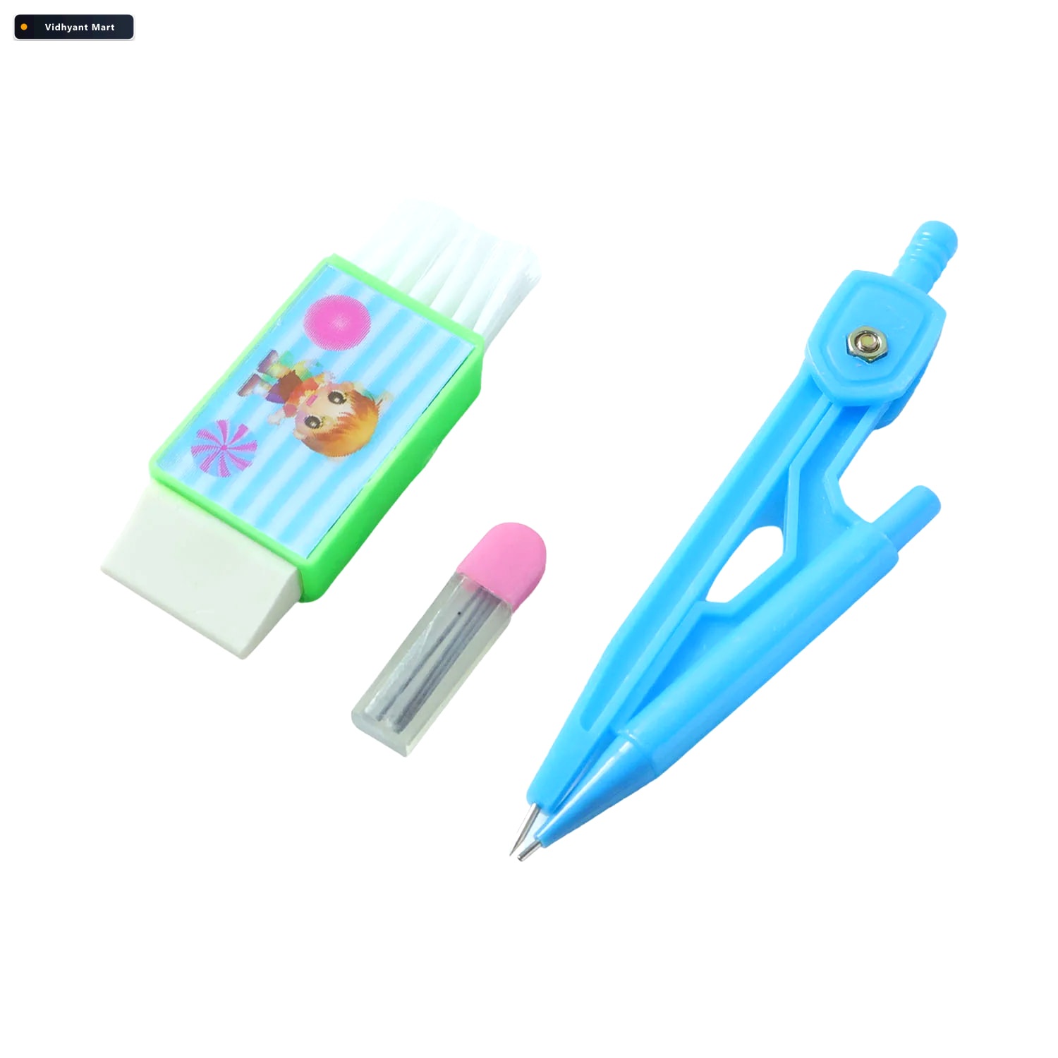 Vidhyant Mart Kids Drawing Compass Set Precise Geometry Tool Wit 4