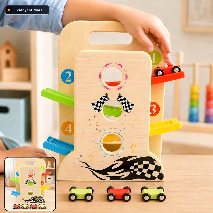 Vidhyant Mart Kids Learning Activity Combo Magnetic Bead Board B 4