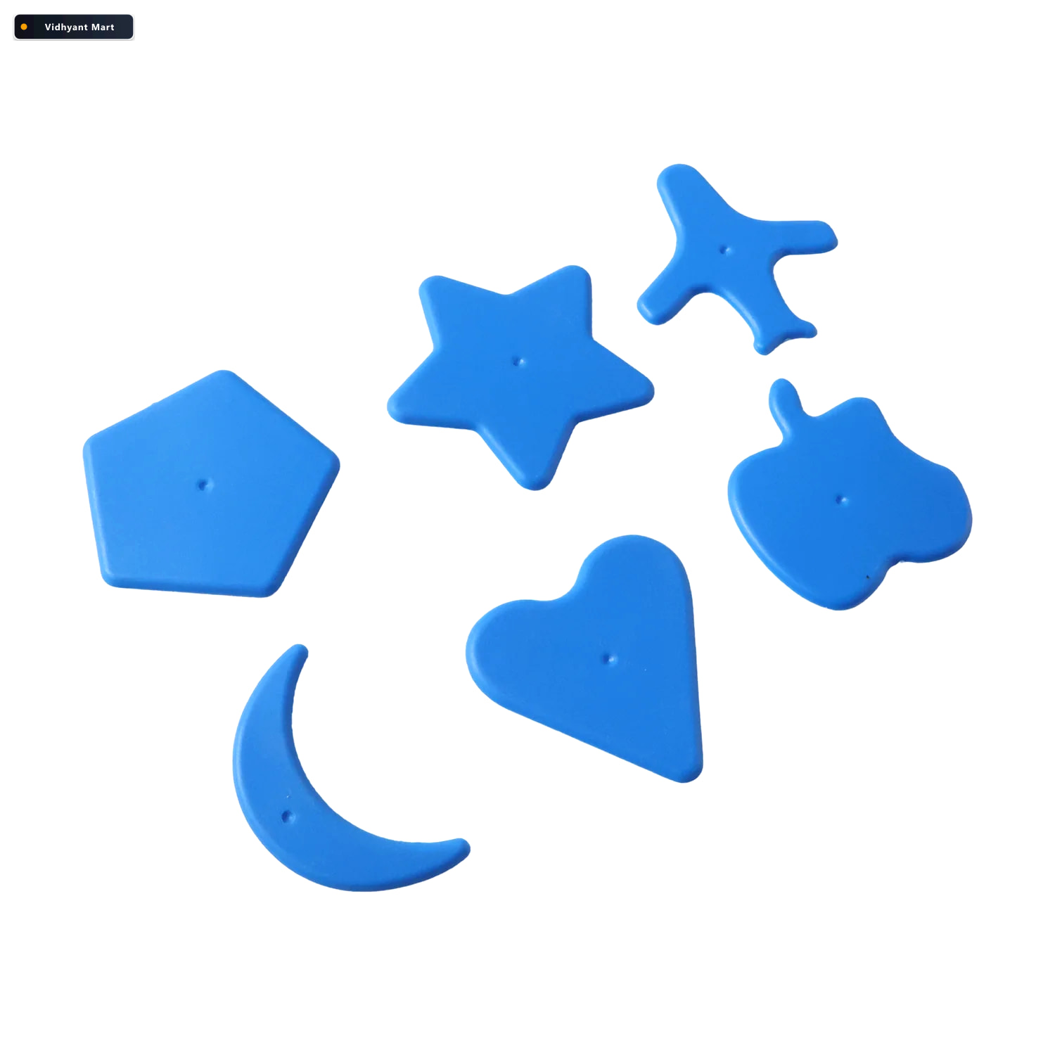 Vidhyant Mart Kids Learning Shape Puzzle Toy 6 Piece Educational 3