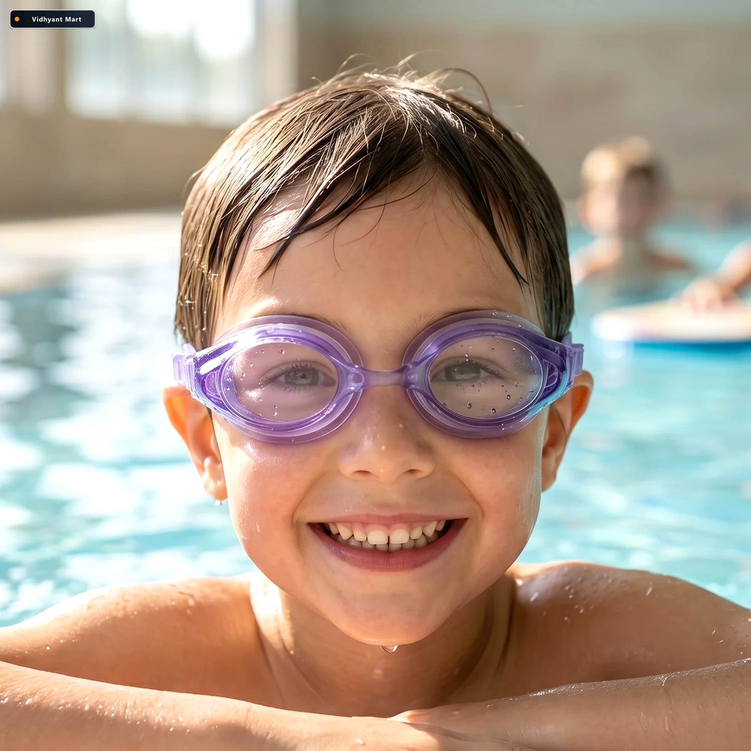 Vidhyant Mart Kids Lightweight Swimming Goggles Leakproof Comfor 2