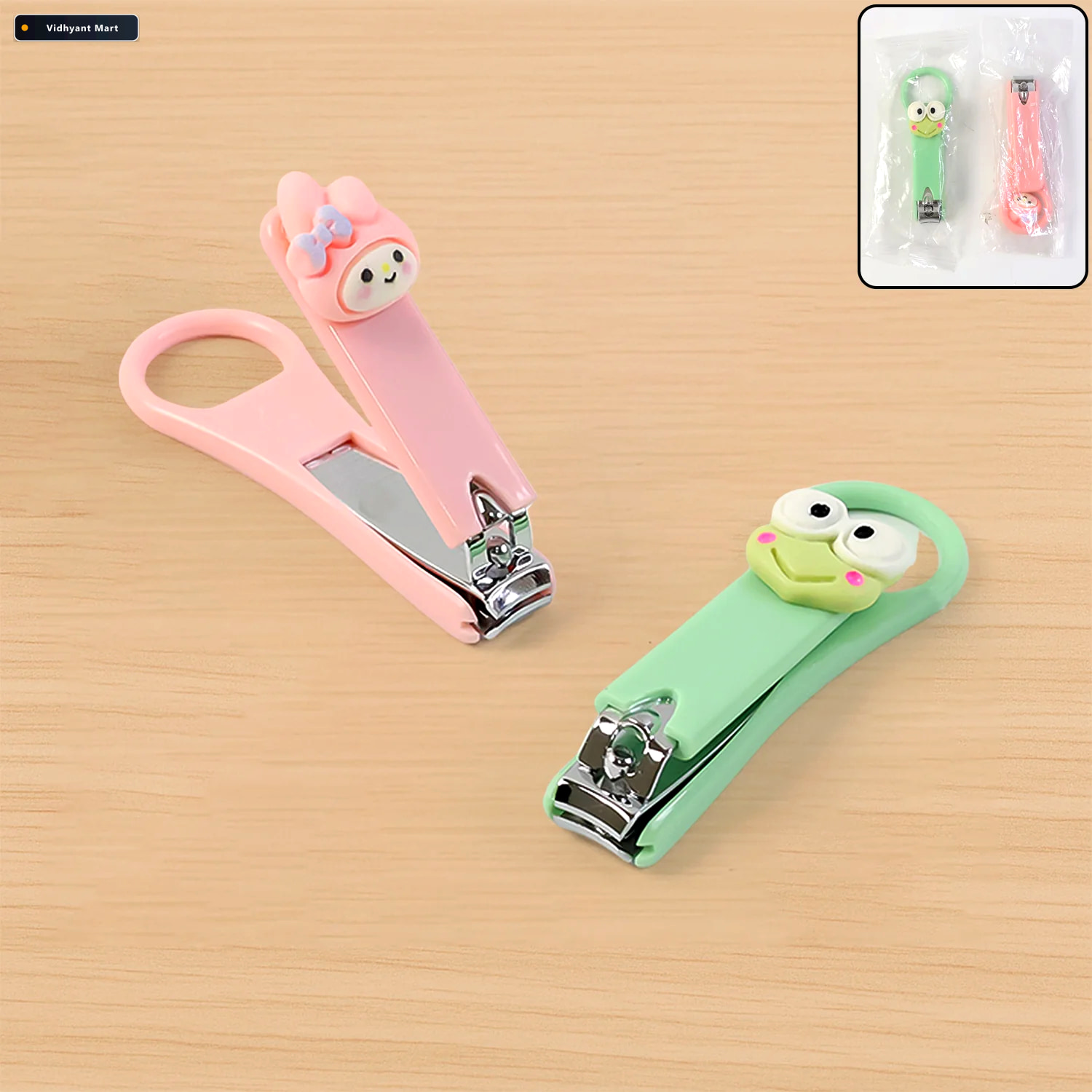 Vidhyant Mart Kids Nail Clipper Safe Cute Cartoon Design Manicur 1