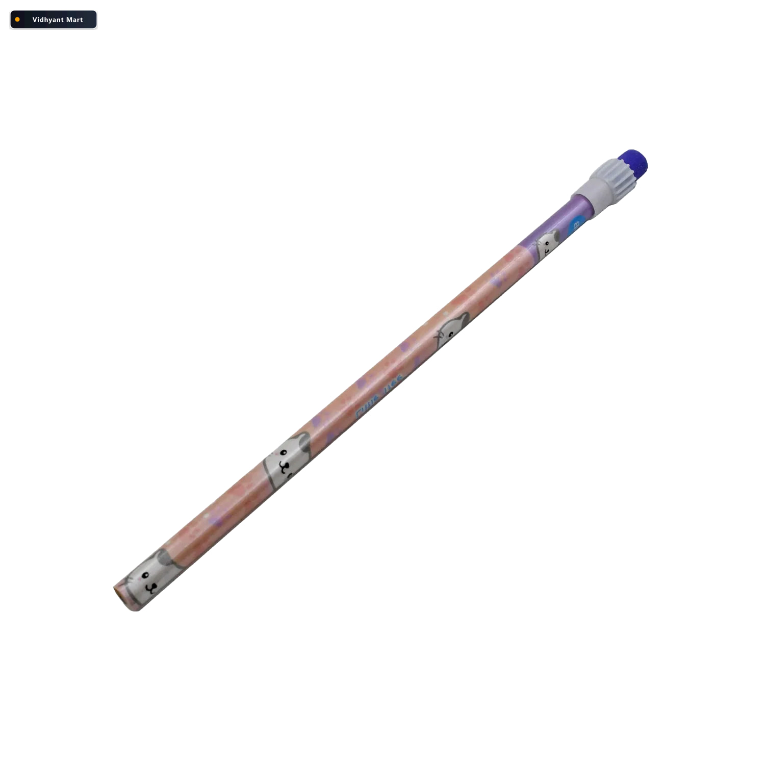 Vidhyant Mart Kids Pencil Set Cute Animal Design With Sharpener 4