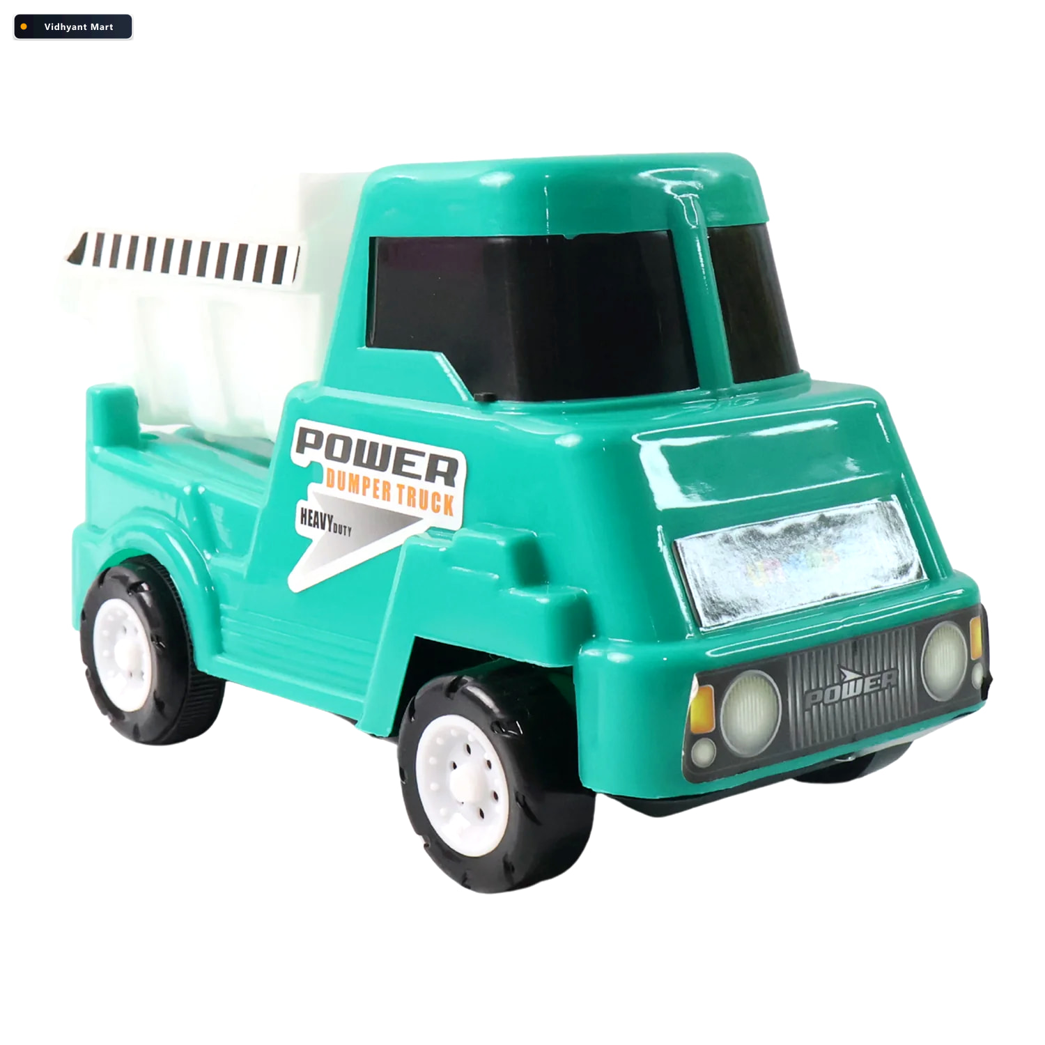 Vidhyant Mart Kids Power Dumper Truck Toy Friction Powered Const 4