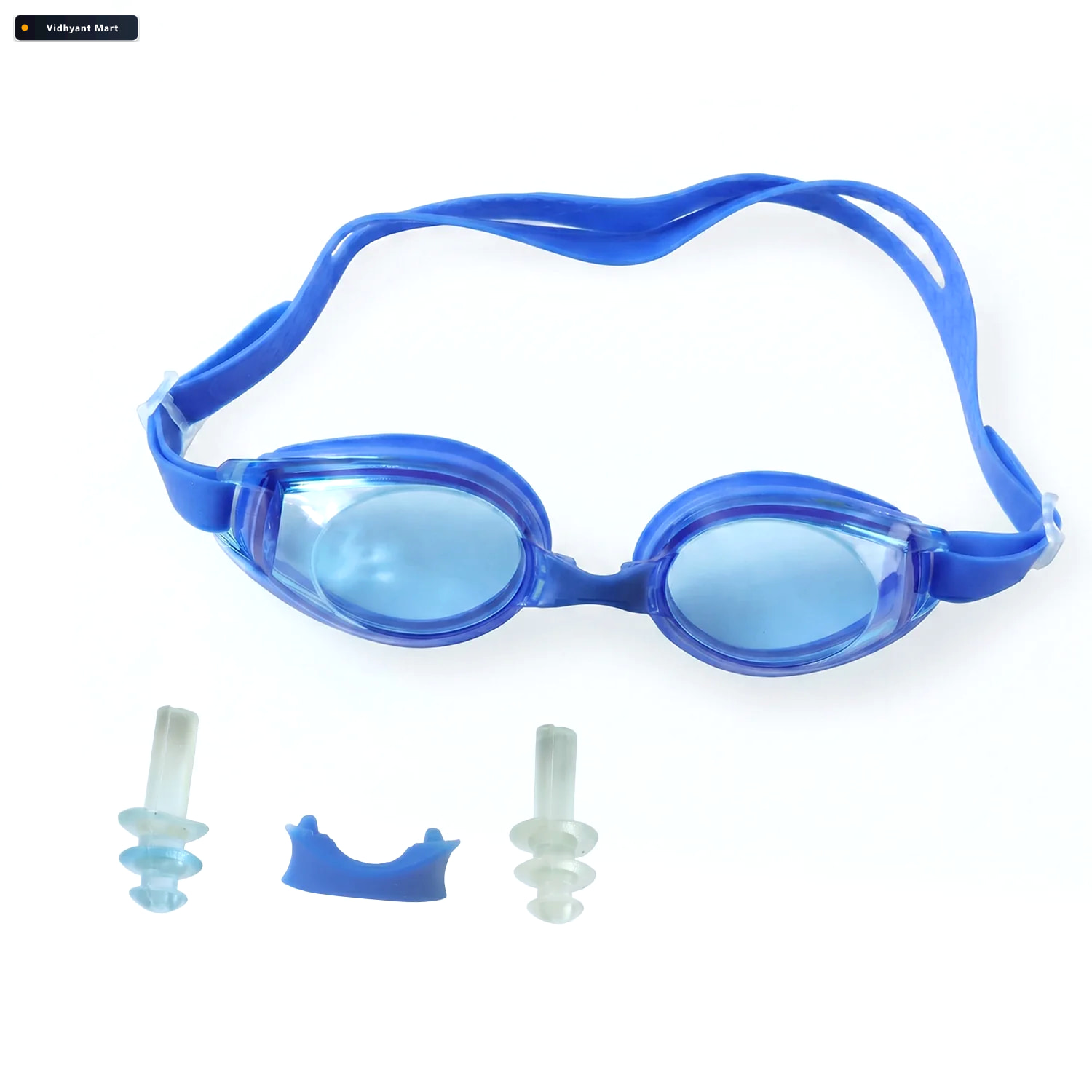 Vidhyant Mart Kids Premium Swimming Goggles Crystal Clear Lens S 3
