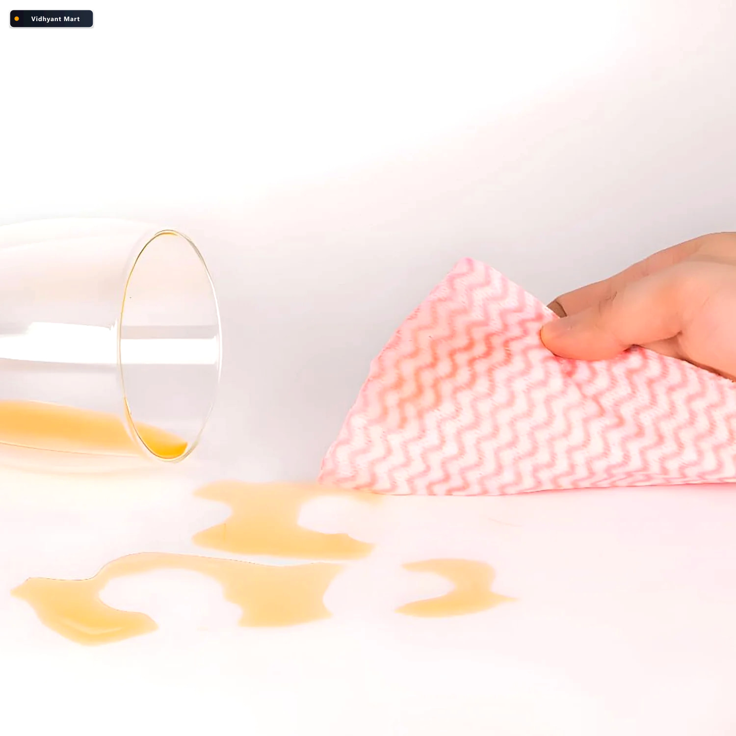 Vidhyant Mart Kitchen Cleaning Cloth Roll Reusable Highly Absorb 3