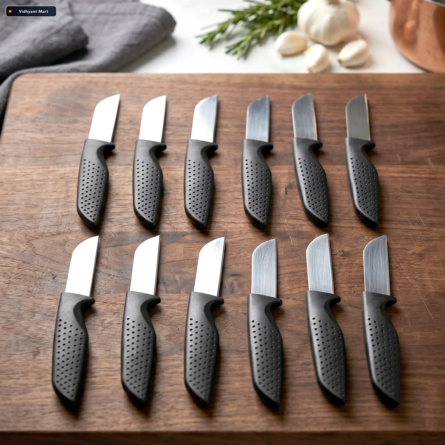 Vidhyant Mart Kitchen Knife Set Ergonomic Durable Stainless Stee 2