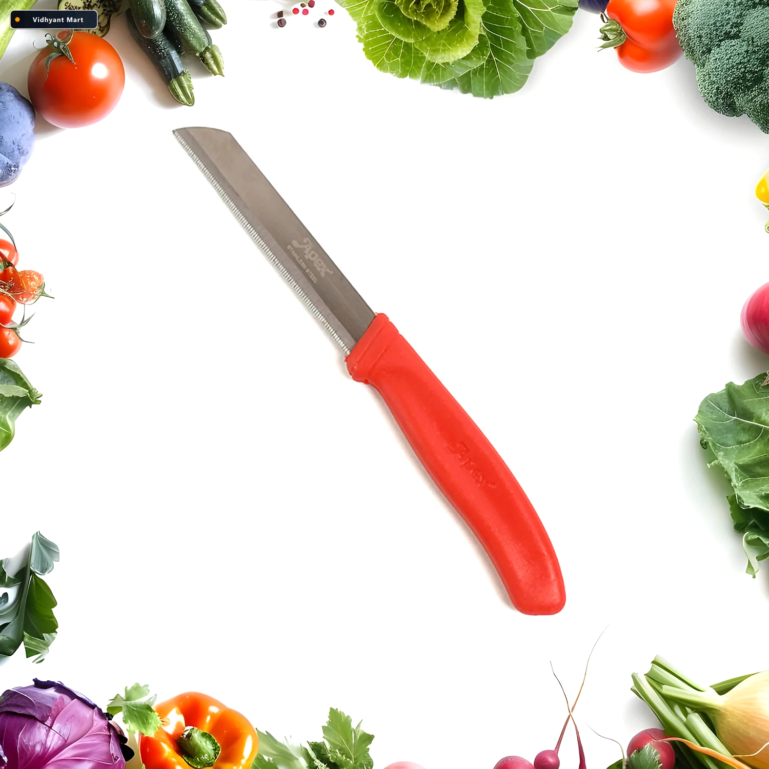 Vidhyant Mart Kitchen Knife Set Sharp 420 Stainless Steel Blades 2