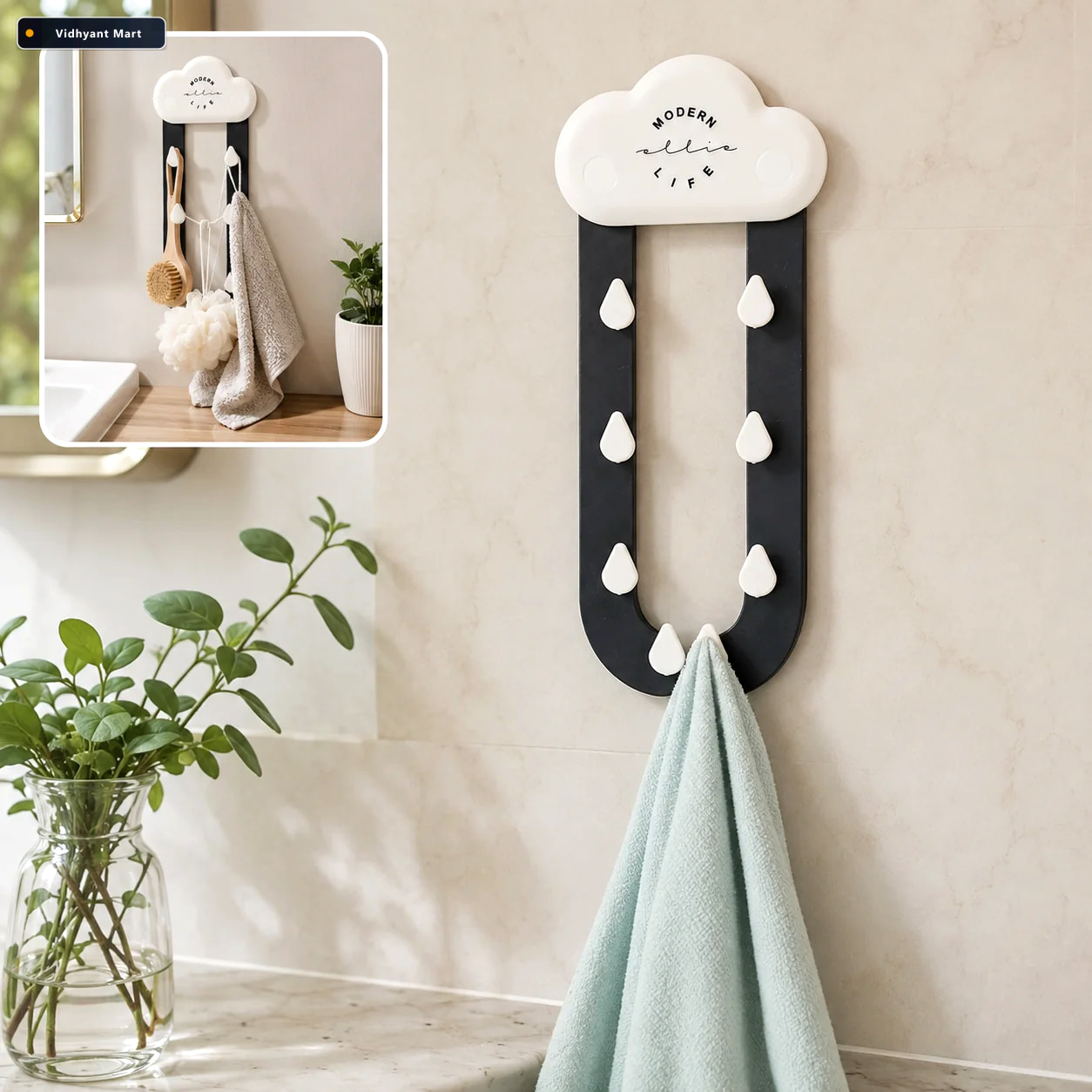 Vidhyant Mart Kitchen Sink Strainer Triangle Design Durable Abs 1