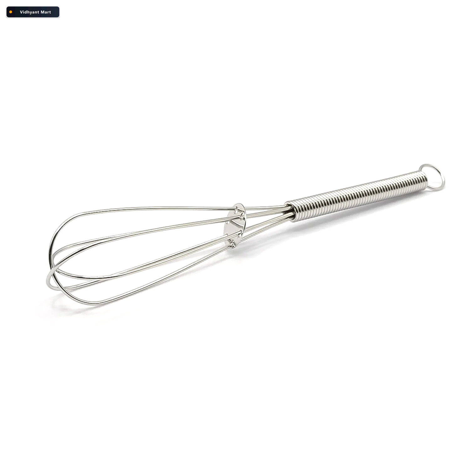 Vidhyant Mart Kitchen Whisk 16cm Stainless Steel Non Scratch Han 3