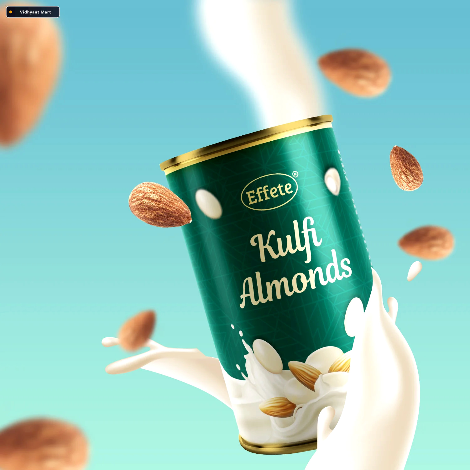 Vidhyant Mart Kulfi Almond Chocolate Delightful Crunchy Nuts In 1