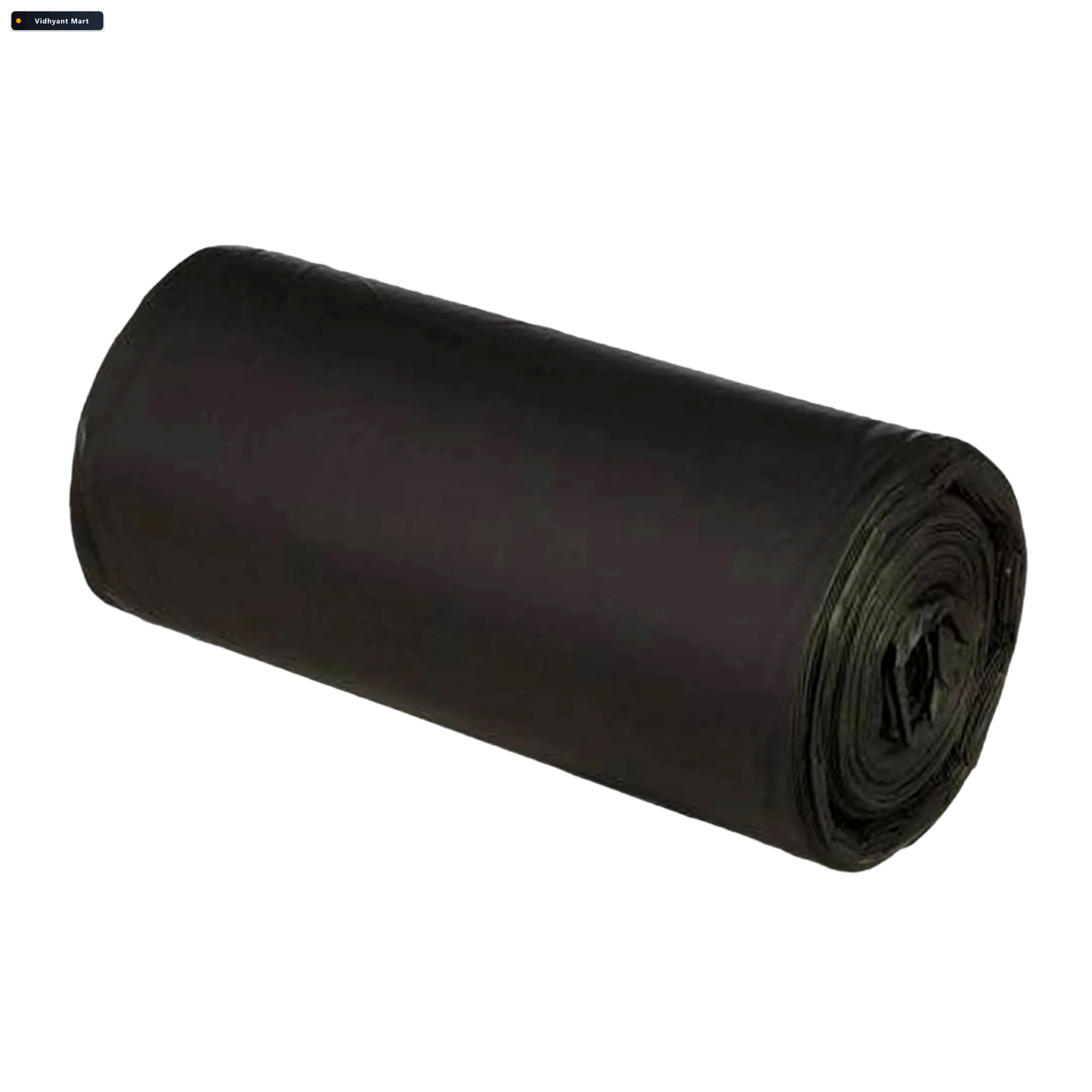 Vidhyant Mart Large Black Garbage Bags Heavy Duty 30x50 Inch Vel 3