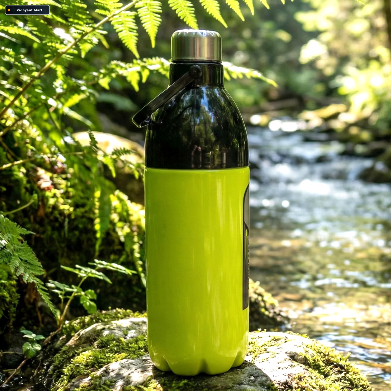Vidhyant Mart Large Capacity Water Bottle 1700ml Leakproof With 3