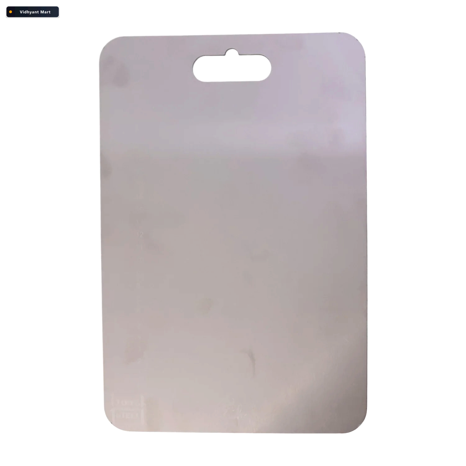 Vidhyant Mart Large Stainless Steel Cutting Board 31x205cm With 3