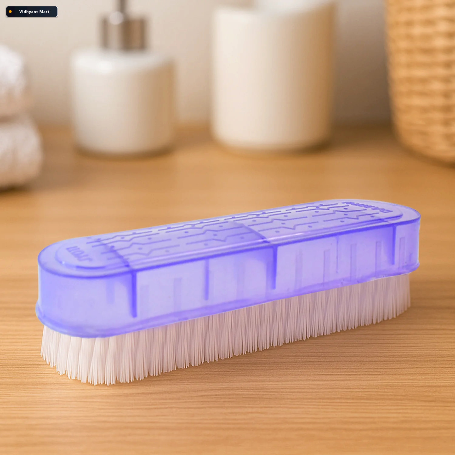 Vidhyant Mart Laundry Brush Durable Nylon Bristles With Ergonomi 1