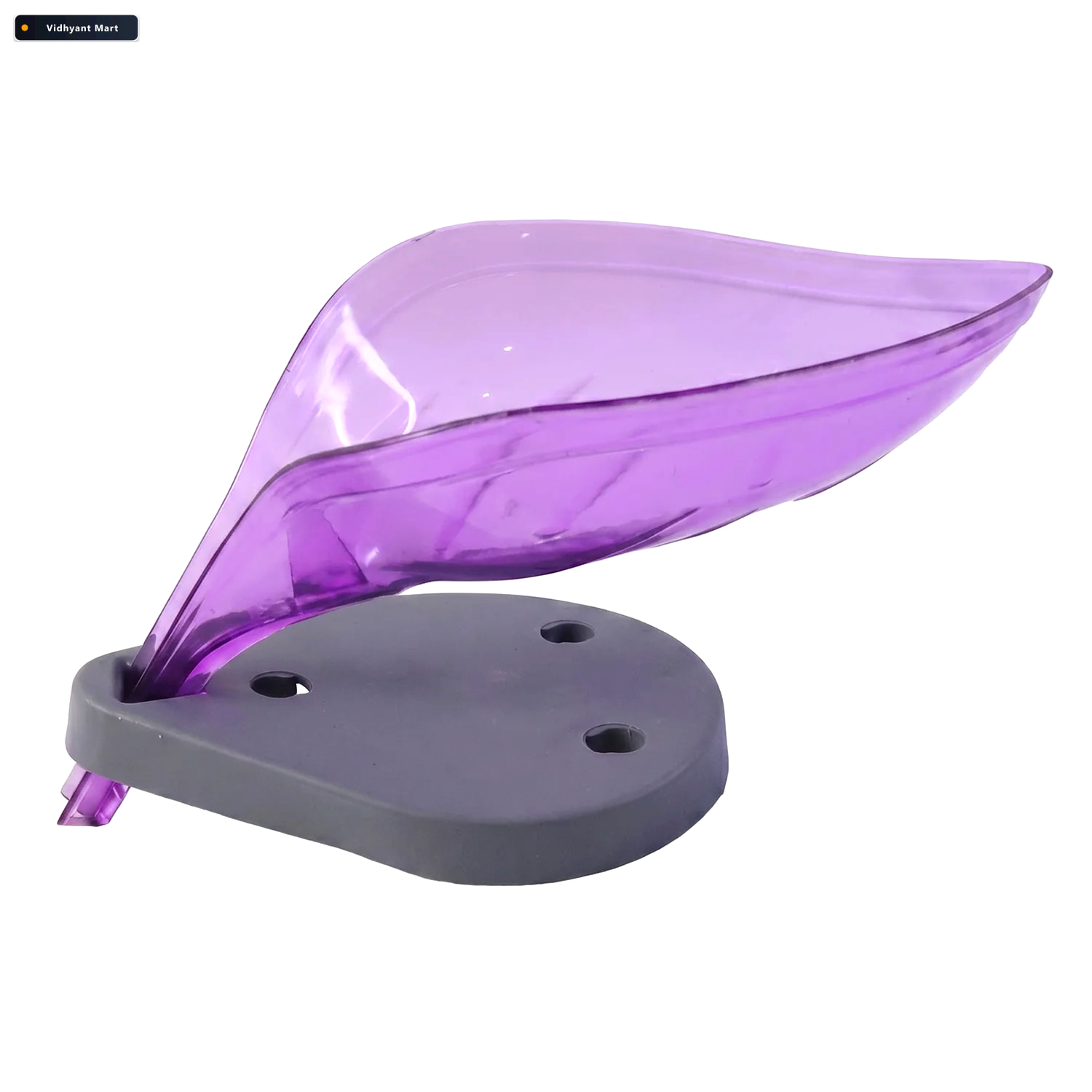 Vidhyant Mart Leaf Shape Soap Tray Self Draining Holder Velvetbu 3