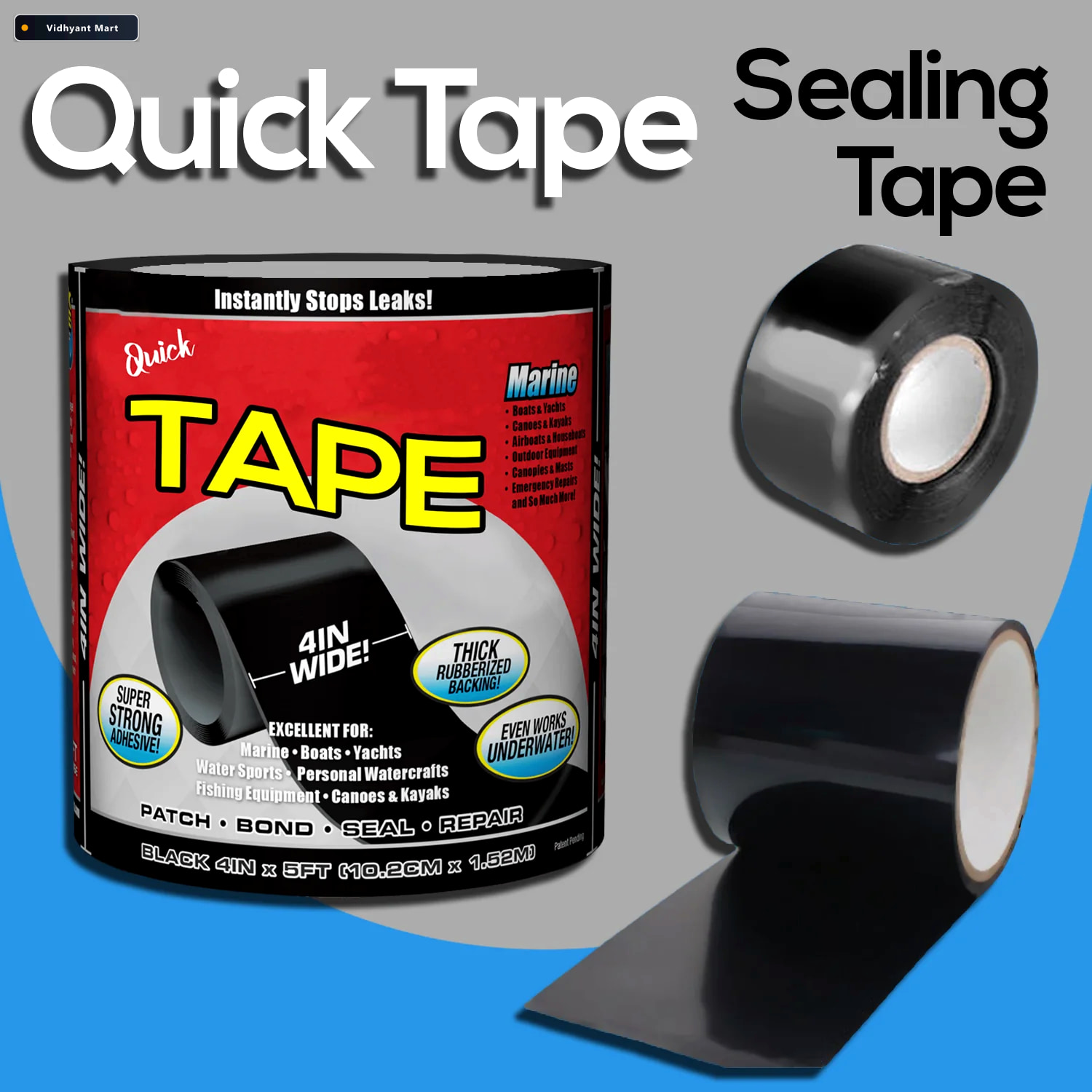 Vidhyant Mart Leak Proof Tape Instant Waterproof Seal For Repair 3