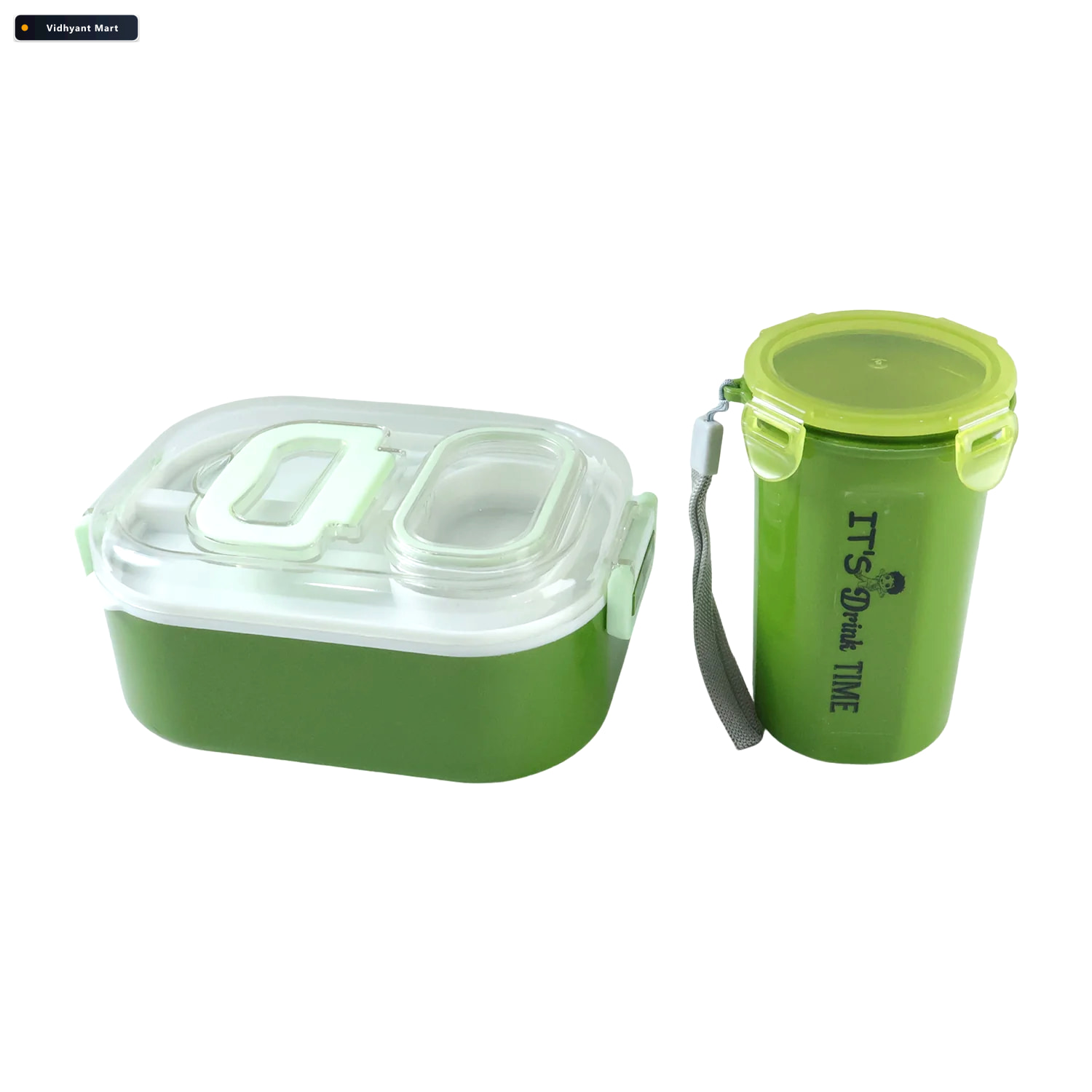 Vidhyant Mart Leakproof Lunch Box Set Bpa Free With Tumbler Cutl 3