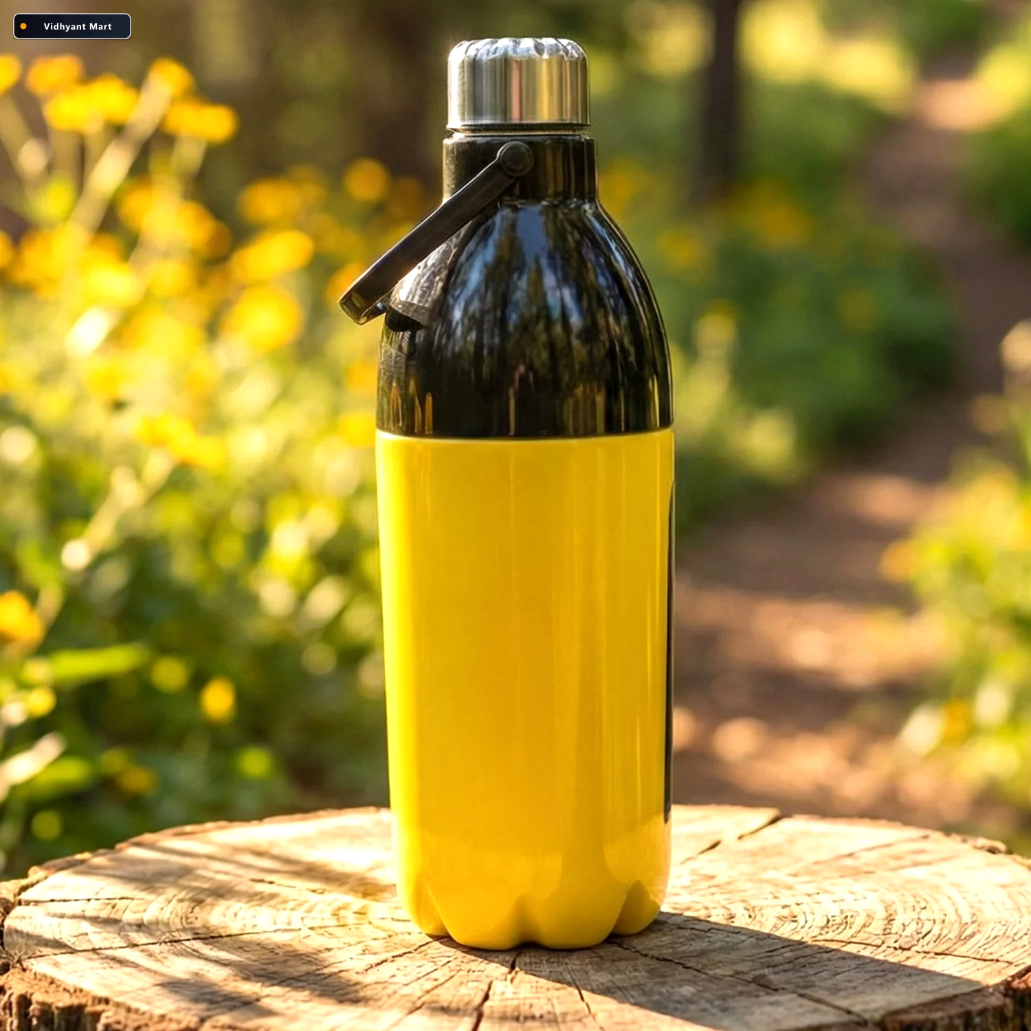 Vidhyant Mart Leakproof Water Bottle 1400ml Large Capacity With 2