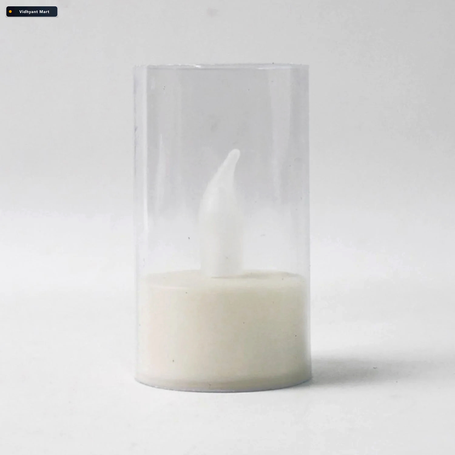 Vidhyant Mart Led Flameless Candles Set Of 24 With Transparent C 4