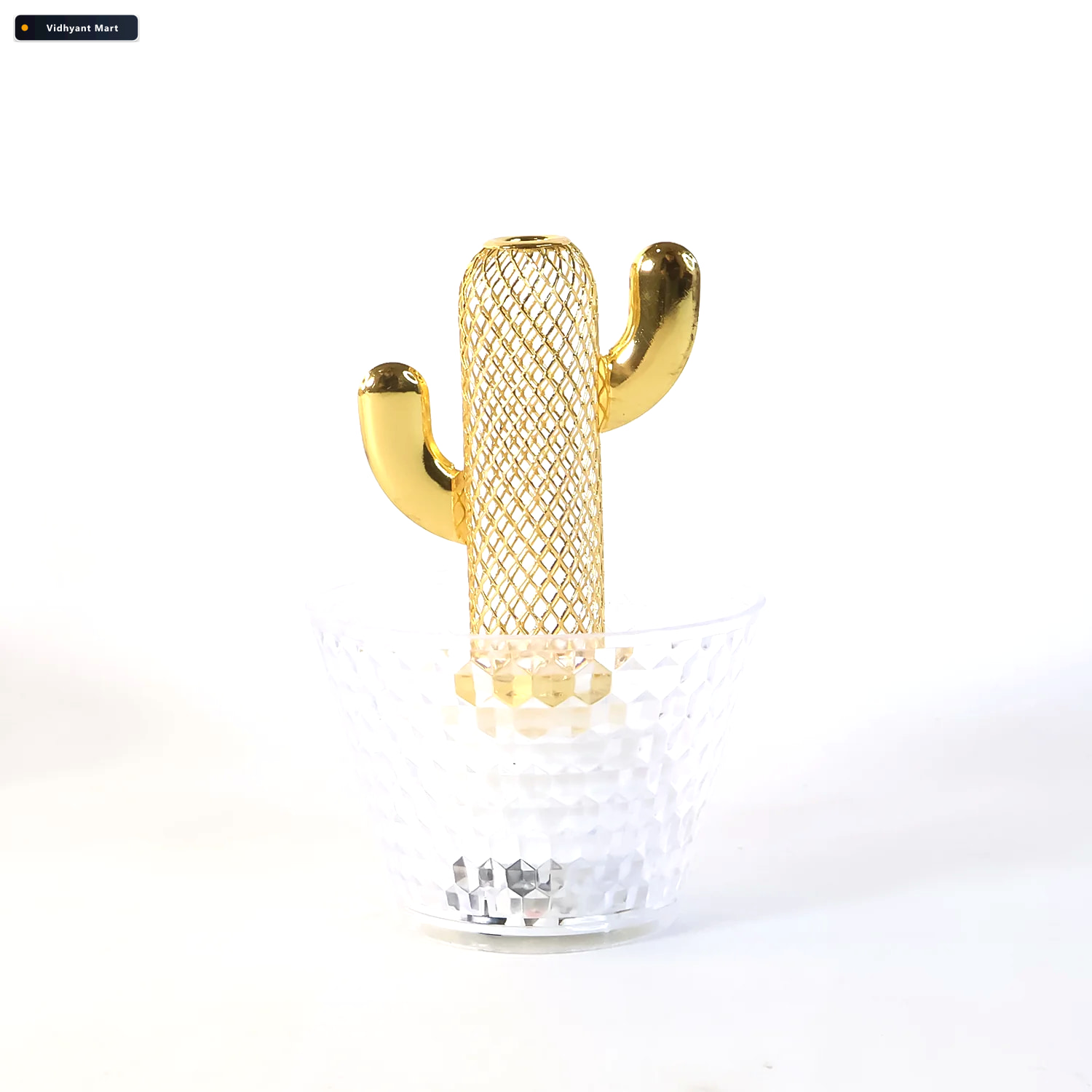 Vidhyant Mart Led Flameless Decorative Candles Cactus Design War 4