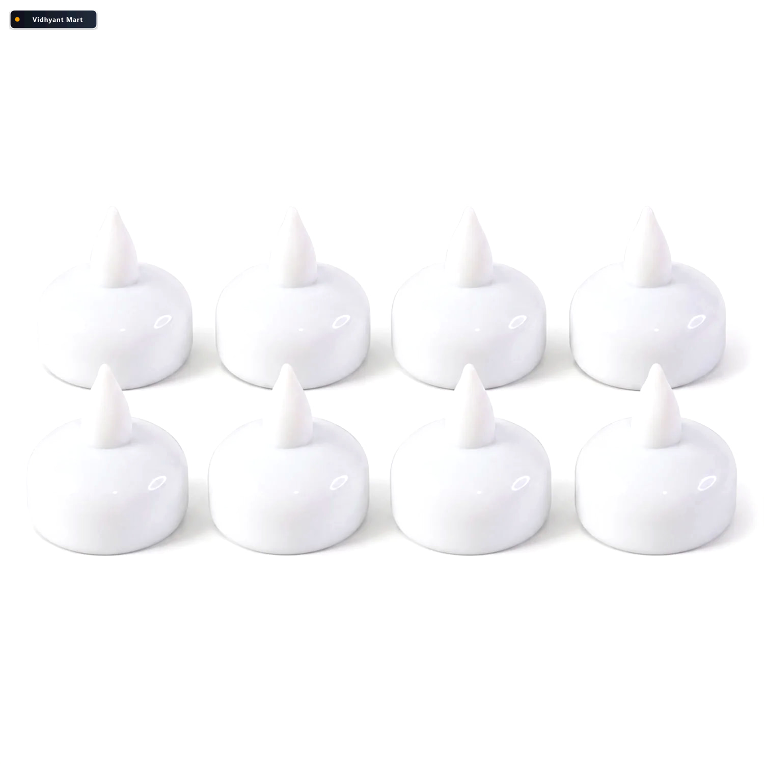 Vidhyant Mart Led Flameless Tealight Candles For Home Decor And 4