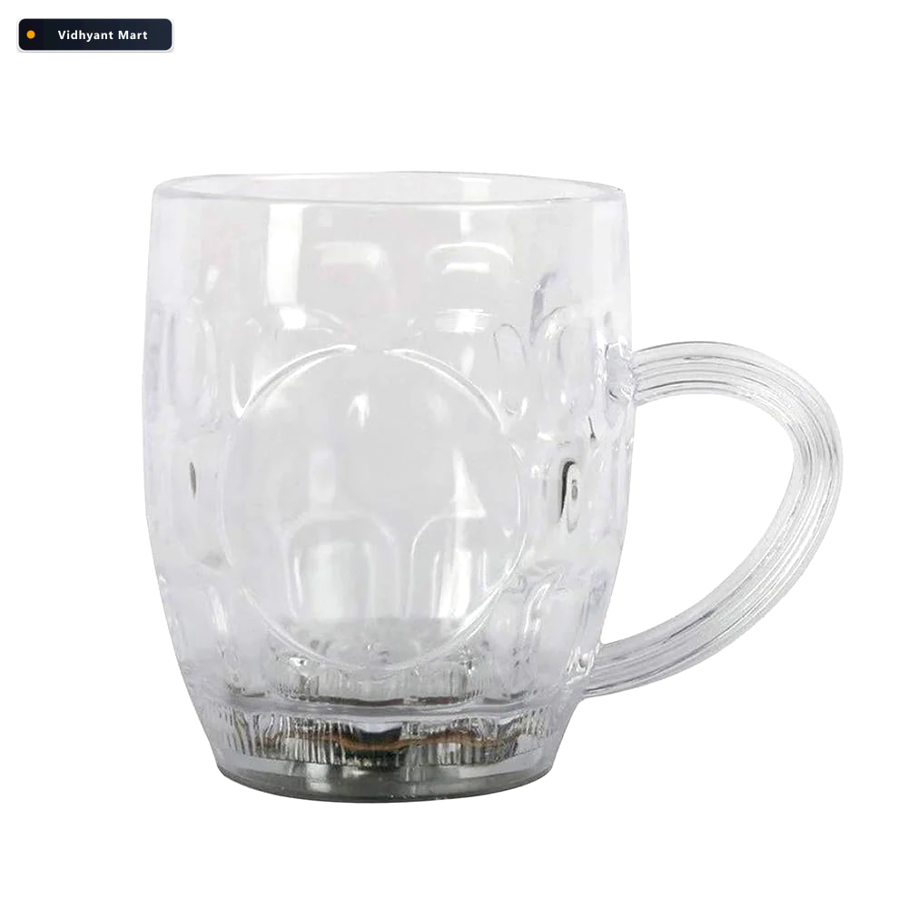 Vidhyant Mart Led Glass Cup Rainbow Colour Changing Mug Indo Glo 2