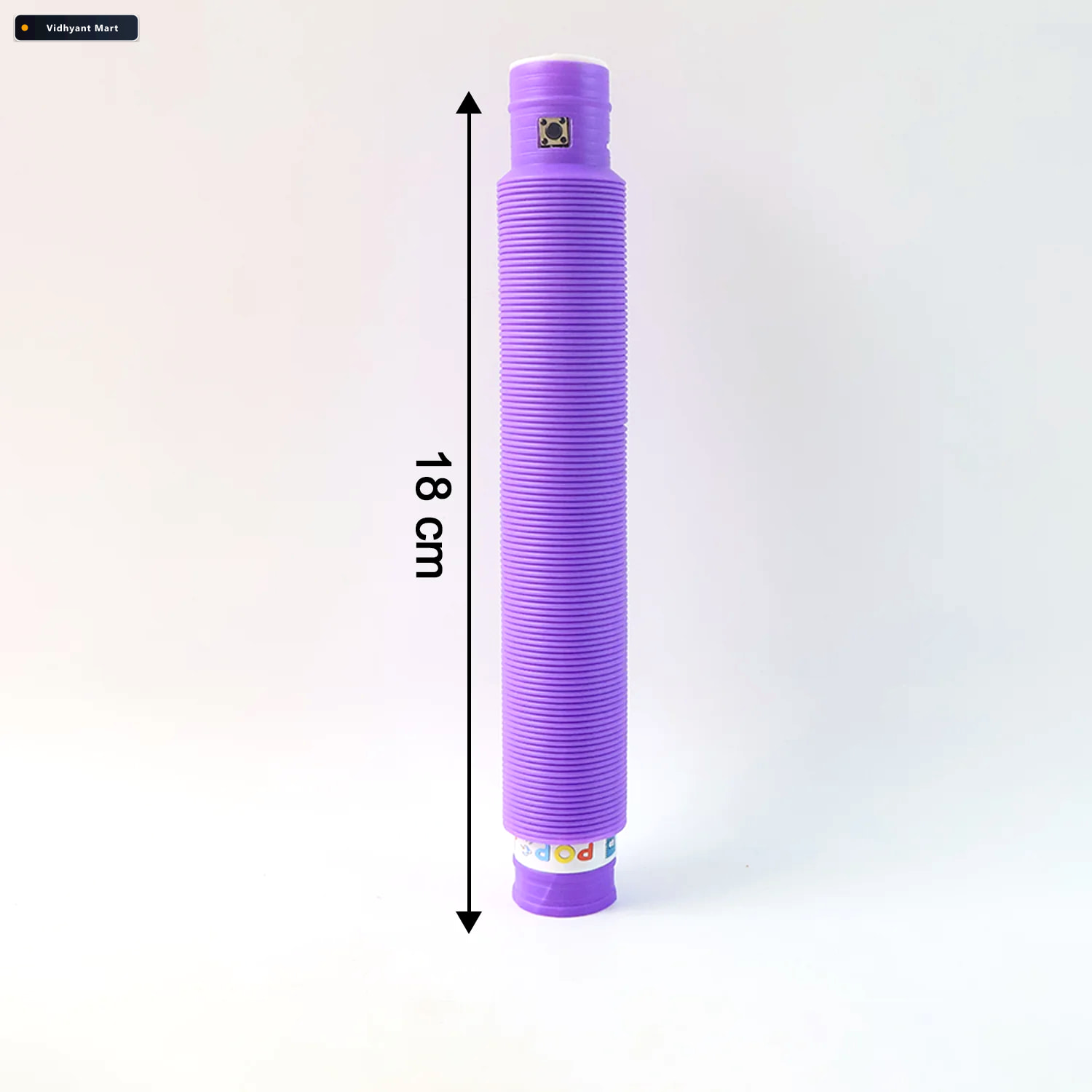Vidhyant Mart Led Glow Pop Tube Stretchable Light Up Sensory Toy 2