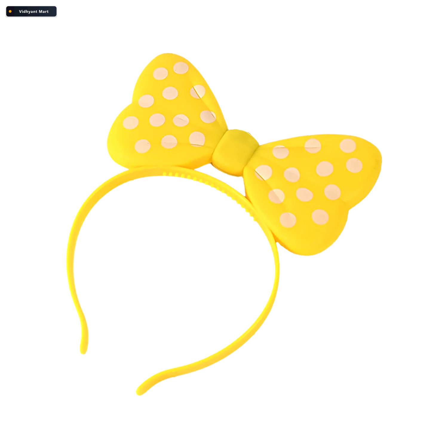 Vidhyant Mart Led Glowing Bow Hairband Fun Light Up Accessory Fo 4