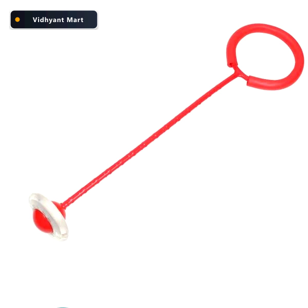 Vidhyant Mart Led Jumping Ring For Kids Flashing Ankle Skip Ball 4