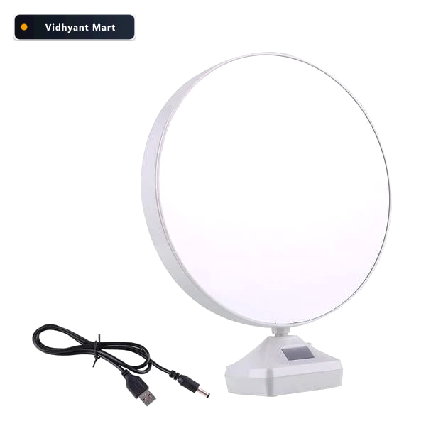 Vidhyant Mart Led Magic Mirror Photo Frame 2 In 1 Usb Powered De 3