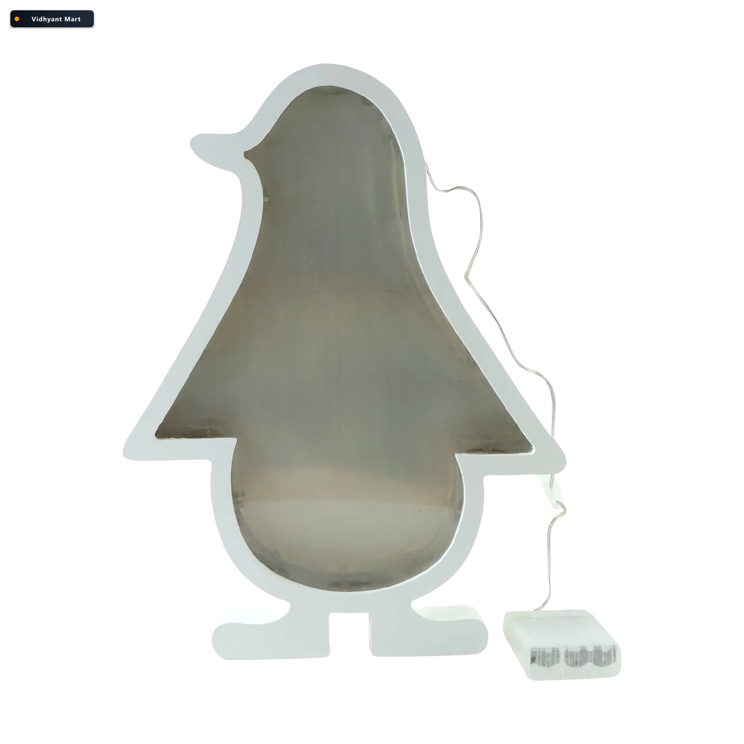 Vidhyant Mart Led Penguin Infinity Mirror Light For Room Decor A 4