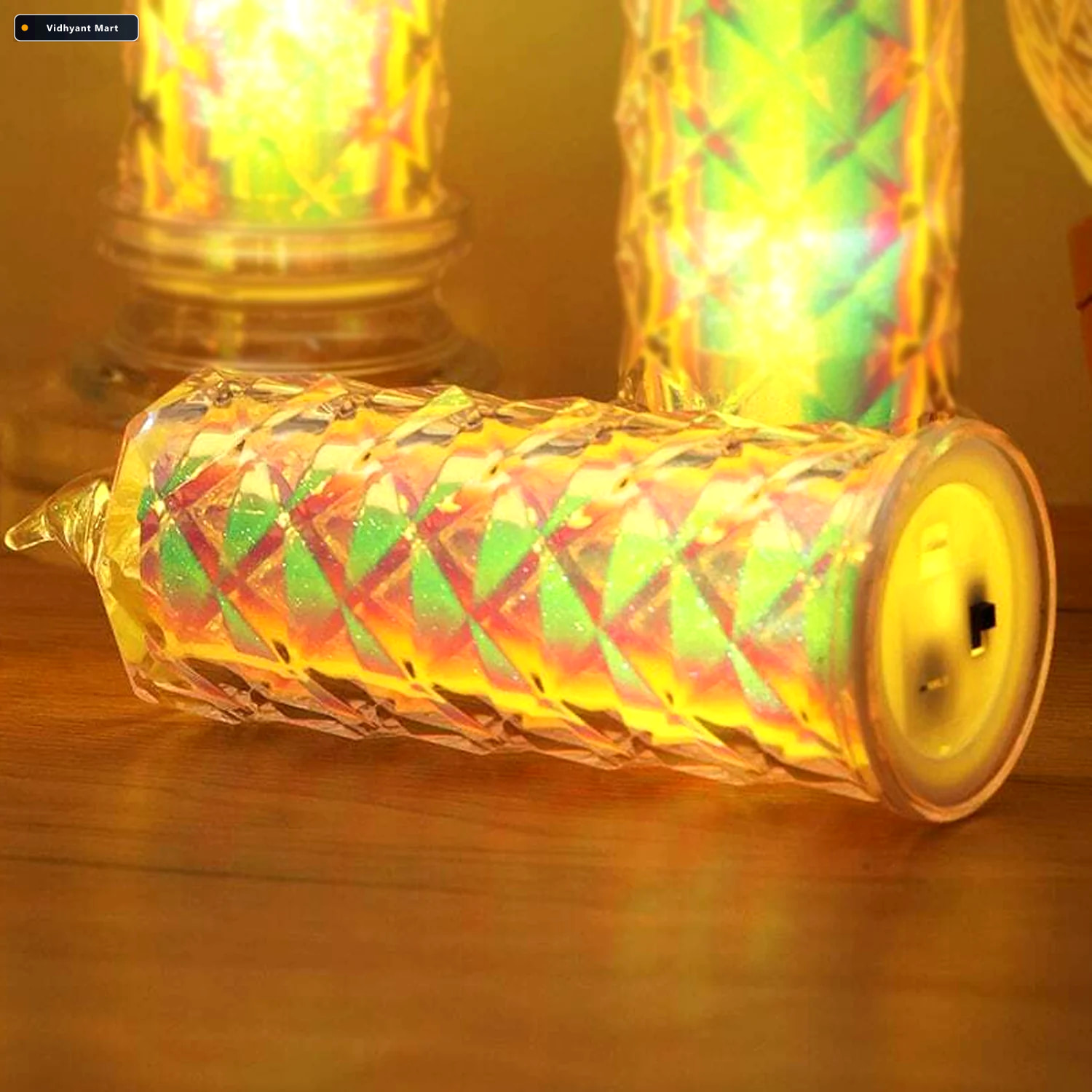 Vidhyant Mart Led Tealight Candles 12 Pack Flameless Diwali Ligh 4
