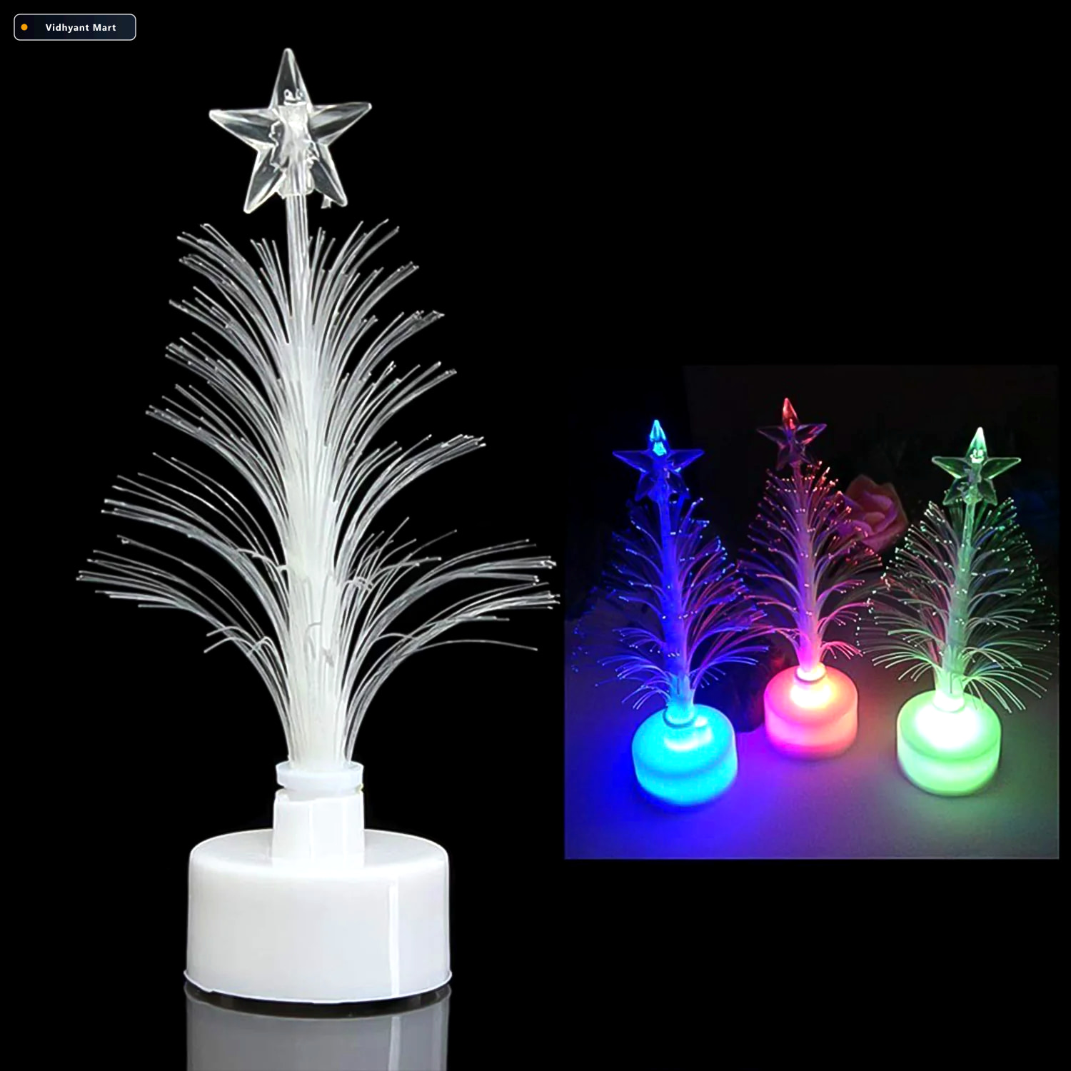 Vidhyant Mart Led Tree Candle Light Colourful Diwali Decoration 2