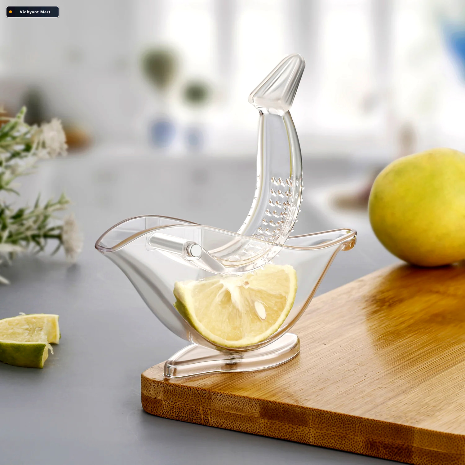 Vidhyant Mart Lemon Squeezer Bird Shaped Manual Citrus Juicer Ch 4
