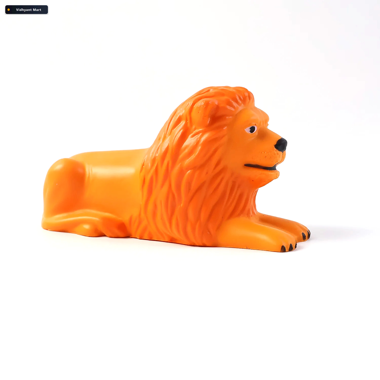 Vidhyant Mart Lion Car Dashboard Toy Majestic Orange Gold Orname 4
