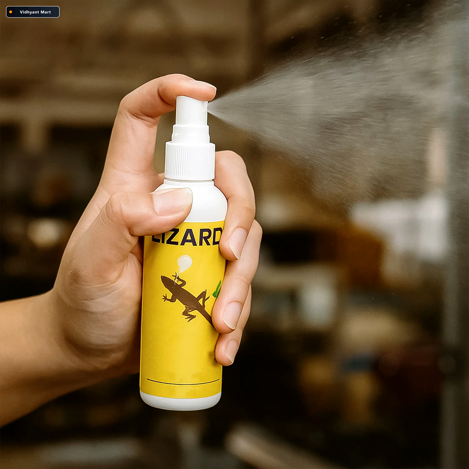 Vidhyant Mart Lizard Repellent Spray 100ml Herbal Safe Pest Cont 3