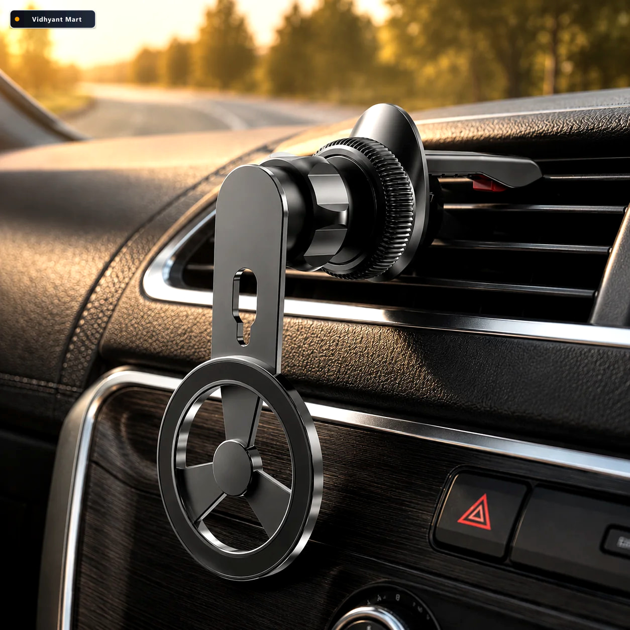 Vidhyant Mart Magnetic Car Phone Holder 360 Rotatable Air Vent M 1