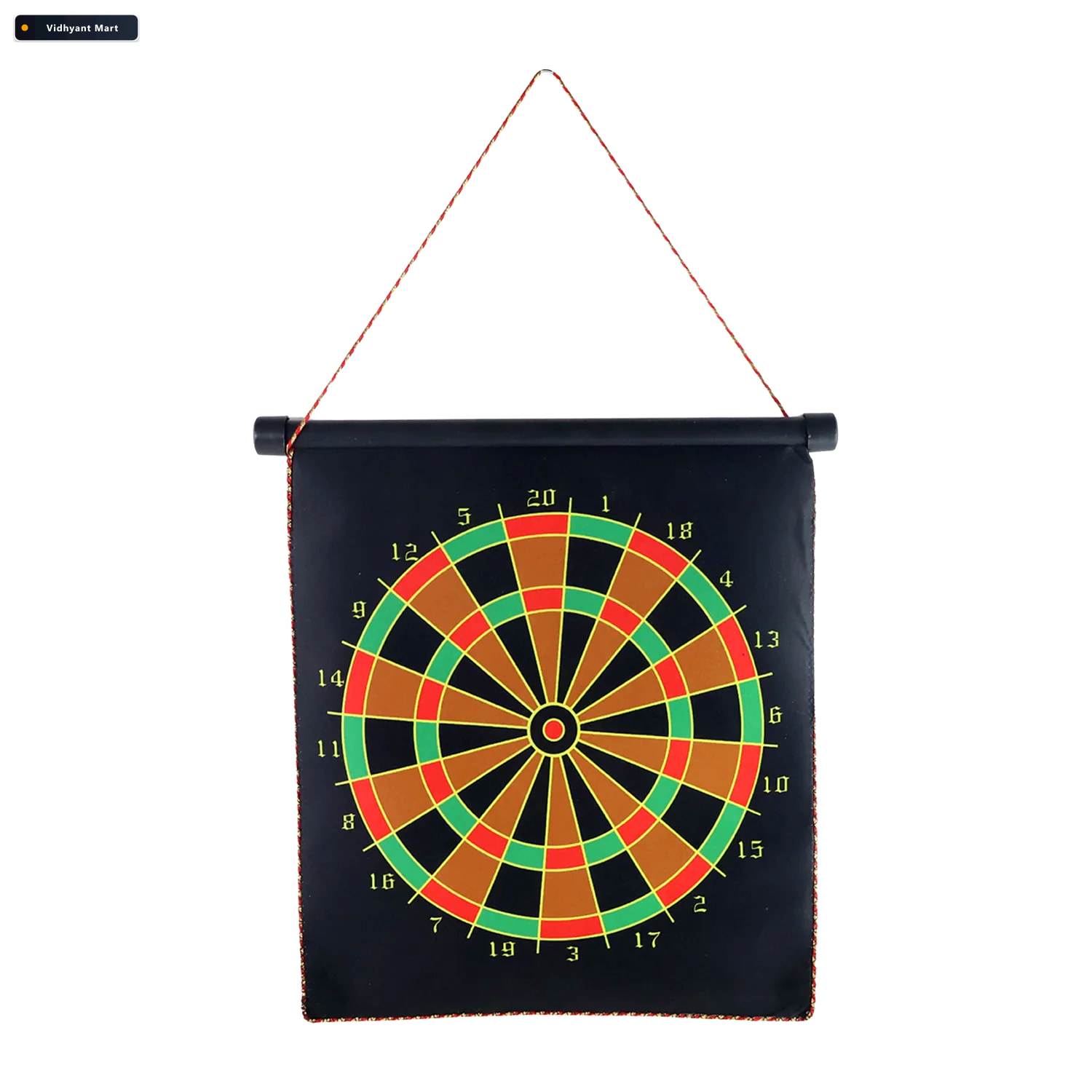 Vidhyant Mart Magnetic Roll Up Dartboard Safe Portable 12 Inch S 3
