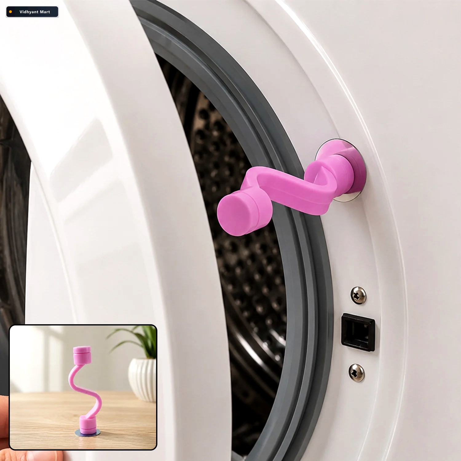Vidhyant Mart Magnetic Washing Machine Door Stopper For Front Lo 1