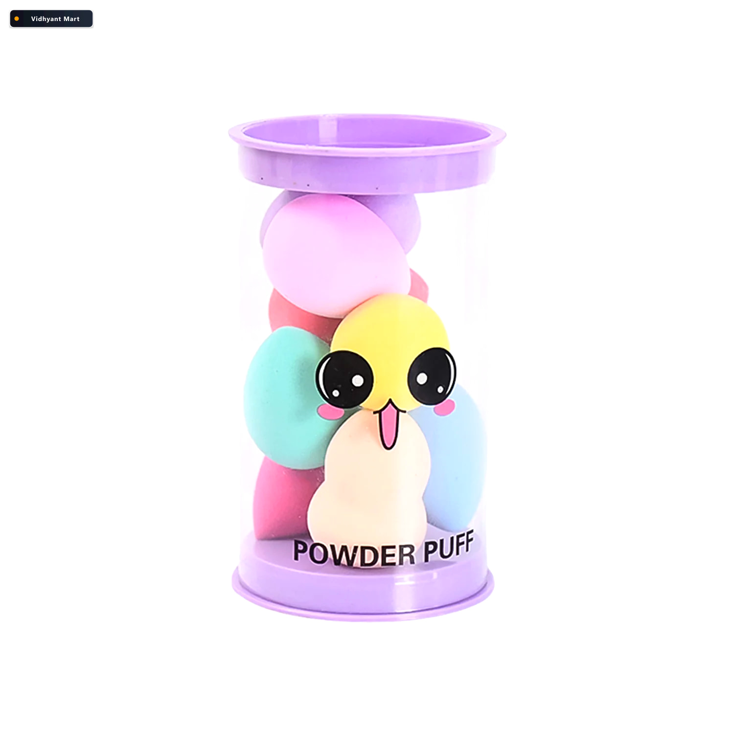 Vidhyant Mart Makeup Powder Puff Set Washable Soft Sponges In 8 3